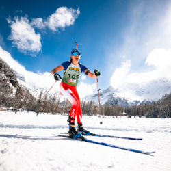 SAMSE N°8 FINALE,PEISEY, FRANCE - MARCH 15: LEONIE JEANNIER of FRA March 15, 2026 in PEISEY, France. (Photo by Rodriguez Alexis / @Aleiks_photo)