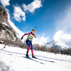 SAMSE N°8 FINALE,PEISEY, FRANCE - MARCH 15: LISA SIBERCHICOT of FRA March 15, 2026 in PEISEY, France. (Photo by Rodriguez Alexis / @Aleiks_photo)