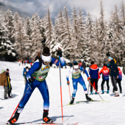 SAMSE N°8 FINALE,PEISEY, FRANCE - MARCH 15: MELINA CALDARA of FRA March 15, 2026 in PEISEY, France. (Photo by Rodriguez Alexis / @Aleiks_photo)