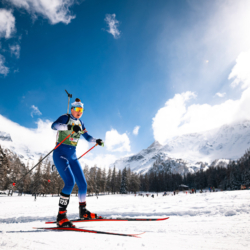 SAMSE N°8 FINALE,PEISEY, FRANCE - MARCH 15: JEANNE TEYSSANDIER of FRA March 15, 2026 in PEISEY, France. (Photo by Rodriguez Alexis / @Aleiks_photo)