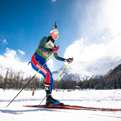 SAMSE N°8 FINALE,PEISEY, FRANCE - MARCH 15: MANON LANCHAIS of FRA March 15, 2026 in PEISEY, France. (Photo by Rodriguez Alexis / @Aleiks_photo)