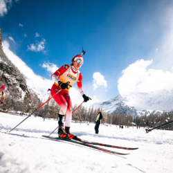 SAMSE N°8 FINALE,PEISEY, FRANCE - MARCH 15: MATILDA DODOS of FRA March 15, 2026 in PEISEY, France. (Photo by Rodriguez Alexis / @Aleiks_photo)