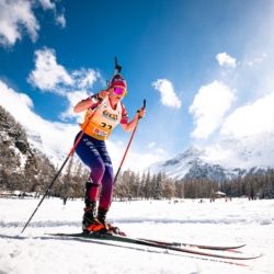 SAMSE N°8 FINALE,PEISEY, FRANCE - MARCH 15: ROSE MARGUET of FRA March 15, 2026 in PEISEY, France. (Photo by Rodriguez Alexis / @Aleiks_photo)