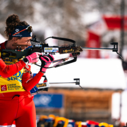SAMSE N°8 FINALE,PEISEY, FRANCE - MARCH 15: FANY BERTRAND of FRA March 15, 2026 in PEISEY, France. (Photo by Rodriguez Alexis / @Aleiks_photo)