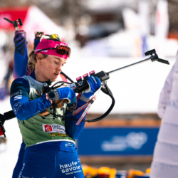 SAMSE N°8 FINALE,PEISEY, FRANCE - MARCH 15: CHLOE ORVAIN of FRA March 15, 2026 in PEISEY, France. (Photo by Rodriguez Alexis / @Aleiks_photo)