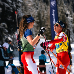 SAMSE N°8 FINALE,PEISEY, FRANCE - MARCH 15: FANY BERTRAND of FRA March 15, 2026 in PEISEY, France. (Photo by Rodriguez Alexis / @Aleiks_photo)