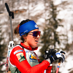 SAMSE N°8 FINALE,PEISEY, FRANCE - MARCH 15: VIOLETTE BONY of FRA March 15, 2026 in PEISEY, France. (Photo by Rodriguez Alexis / @Aleiks_photo)