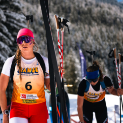 SAMSE N°8 FINALE,PEISEY, FRANCE - MARCH 15: LENA BRUN of FRA March 15, 2026 in PEISEY, France. (Photo by Rodriguez Alexis / @Aleiks_photo)
