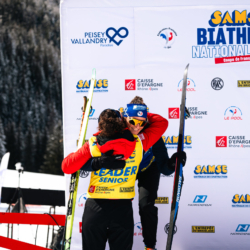 SAMSE N°8 FINALE,PEISEY, FRANCE - MARCH 15: LISA SIBERCHICOT of FRA, FANY BERTRAND of FRA March 15, 2026 in PEISEY, France. (Photo by Rodriguez Alexis / @Aleiks_photo)