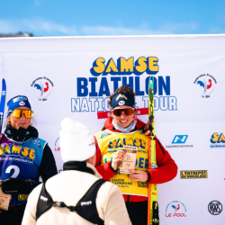 SAMSE N°8 FINALE,PEISEY, FRANCE - MARCH 15: LISA SIBERCHICOT of FRA, FANY BERTRAND of FRA March 15, 2026 in PEISEY, France. (Photo by Rodriguez Alexis / @Aleiks_photo)