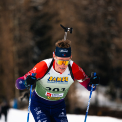 SAMSE N°8 FINALE,PEISEY, FRANCE - MARCH 15: ENZO BOUILLET of FRA March 15, 2026 in PEISEY, France. (Photo by Rodriguez Alexis / @Aleiks_photo)