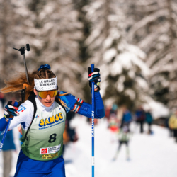 SAMSE N°8 FINALE,PEISEY, FRANCE - MARCH 15: LOUANE ADAM of FRA March 15, 2026 in PEISEY, France. (Photo by Rodriguez Alexis / @Aleiks_photo)