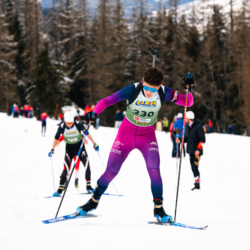 SAMSE N°8 FINALE,PEISEY, FRANCE - MARCH 15: LEO SANCERNE of FRA March 15, 2026 in PEISEY, France. (Photo by Rodriguez Alexis / @Aleiks_photo)