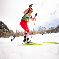 SAMSE N°8 FINALE,PEISEY, FRANCE - MARCH 15: LOU THIEVENT of FRA March 15, 2026 in PEISEY, France. (Photo by Rodriguez Alexis / @Aleiks_photo)