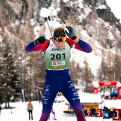 SAMSE N°8 FINALE,PEISEY, FRANCE - MARCH 15: ENZO BOUILLET of FRA March 15, 2026 in PEISEY, France. (Photo by Rodriguez Alexis / @Aleiks_photo)