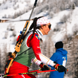 SAMSE N°8 FINALE,PEISEY, FRANCE - MARCH 15: TILIA POLNY of FRA March 15, 2026 in PEISEY, France. (Photo by Rodriguez Alexis / @Aleiks_photo)