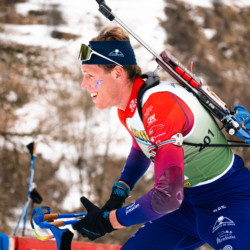 SAMSE N°8 FINALE,PEISEY, FRANCE - MARCH 15: ENZO BOUILLET of FRA March 15, 2026 in PEISEY, France. (Photo by Rodriguez Alexis / @Aleiks_photo)