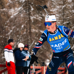 SAMSE N°8 FINALE,PEISEY, FRANCE - MARCH 15: CAMILLE GRATALOUP MANISSOLLE of FRA March 15, 2026 in PEISEY, France. (Photo by Rodriguez Alexis / @Aleiks_photo)