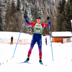 SAMSE N°8 FINALE,PEISEY, FRANCE - MARCH 15: ENZO BOUILLET of FRA March 15, 2026 in PEISEY, France. (Photo by Rodriguez Alexis / @Aleiks_photo)