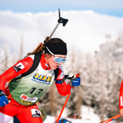 SAMSE N°8 FINALE,PEISEY, FRANCE - MARCH 15: PAULINE SGAROS ROHMER of FRA March 15, 2026 in PEISEY, France. (Photo by Rodriguez Alexis / @Aleiks_photo)