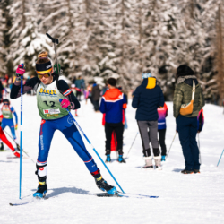 SAMSE N°8 FINALE,PEISEY, FRANCE - MARCH 15: LOLIE DAGUET of FRA March 15, 2026 in PEISEY, France. (Photo by Rodriguez Alexis / @Aleiks_photo)