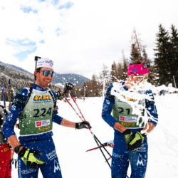 SAMSE N°8 FINALE,PEISEY, FRANCE - MARCH 15: LIONEL JOUANNAUD of FRA, JUDICAEL PERRILLAT-BOTTONET of FRA March 15, 2026 in PEISEY, France. (Photo by Rodriguez Alexis / @Aleiks_photo)