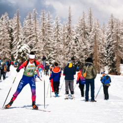 SAMSE N°8 FINALE,PEISEY, FRANCE - MARCH 15: EMMY SANSEIGNE of FRA March 15, 2026 in PEISEY, France. (Photo by Rodriguez Alexis / @Aleiks_photo)