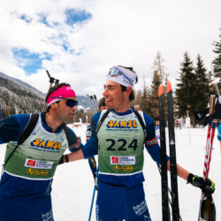 SAMSE N°8 FINALE,PEISEY, FRANCE - MARCH 15: ALEXIS COLOMBAN of FRA, LIONEL JOUANNAUD of FRA March 15, 2026 in PEISEY, France. (Photo by Rodriguez Alexis / @Aleiks_photo)