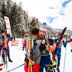 SAMSE N°8 FINALE,PEISEY, FRANCE - MARCH 15: MATHIEU GARCIA of FRA, LIONEL JOUANNAUD of FRA March 15, 2026 in PEISEY, France. (Photo by Rodriguez Alexis / @Aleiks_photo)