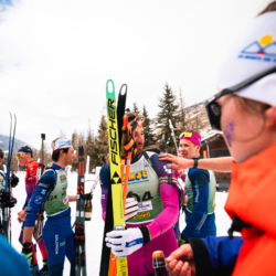 SAMSE N°8 FINALE,PEISEY, FRANCE - MARCH 15: ESTEBAN JAVAUX of FRA March 15, 2026 in PEISEY, France. (Photo by Rodriguez Alexis / @Aleiks_photo)