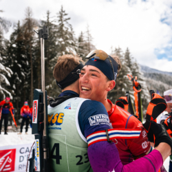 SAMSE N°8 FINALE,PEISEY, FRANCE - MARCH 15: MARTIN FERREIRA of FRA, ILANN DUPONT of FRA March 15, 2026 in PEISEY, France. (Photo by Rodriguez Alexis / @Aleiks_photo)