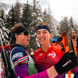 SAMSE N°8 FINALE,PEISEY, FRANCE - MARCH 15: MARTIN FERREIRA of FRA, ILANN DUPONT of FRA March 15, 2026 in PEISEY, France. (Photo by Rodriguez Alexis / @Aleiks_photo)