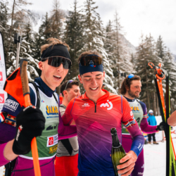SAMSE N°8 FINALE,PEISEY, FRANCE - MARCH 15: MARTIN FERREIRA of FRA, ILANN DUPONT of FRA March 15, 2026 in PEISEY, France. (Photo by Rodriguez Alexis / @Aleiks_photo)
