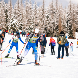 SAMSE N°8 FINALE,PEISEY, FRANCE - MARCH 15: AXELLE VIGNON of FRA March 15, 2026 in PEISEY, France. (Photo by Rodriguez Alexis / @Aleiks_photo)