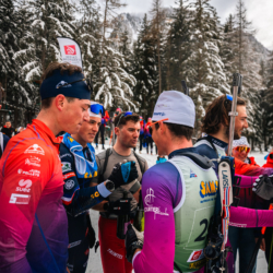 SAMSE N°8 FINALE,PEISEY, FRANCE - MARCH 15: ILANN DUPONT of FRA, ROMAIN CORDIER of FRA March 15, 2026 in PEISEY, France. (Photo by Rodriguez Alexis / @Aleiks_photo)
