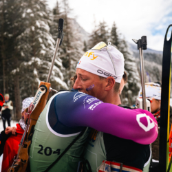 SAMSE N°8 FINALE,PEISEY, FRANCE - MARCH 15: ESTEBAN JAVAUX of FRA, ROMAIN MICHAUD-CLARET of FRA March 15, 2026 in PEISEY, France. (Photo by Rodriguez Alexis / @Aleiks_photo)