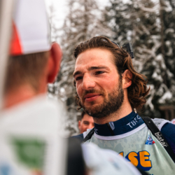 SAMSE N°8 FINALE,PEISEY, FRANCE - MARCH 15: ESTEBAN JAVAUX of FRA, ROMAIN MICHAUD-CLARET of FRA March 15, 2026 in PEISEY, France. (Photo by Rodriguez Alexis / @Aleiks_photo)