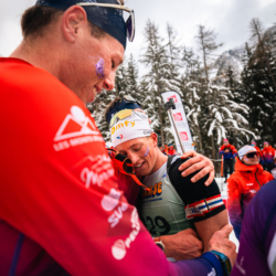 SAMSE N°8 FINALE,PEISEY, FRANCE - MARCH 15: ENZO BOUILLET of FRA, ROMAIN MICHAUD-CLARET of FRA March 15, 2026 in PEISEY, France. (Photo by Rodriguez Alexis / @Aleiks_photo)