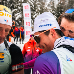 SAMSE N°8 FINALE,PEISEY, FRANCE - MARCH 15: ROMAIN CORDIER of FRA, ESTEBAN JAVAUX of FRA March 15, 2026 in PEISEY, France. (Photo by Rodriguez Alexis / @Aleiks_photo)