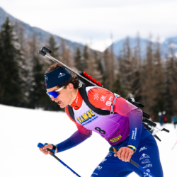 SAMSE N°8 FINALE,PEISEY, FRANCE - MARCH 15: LOIS LARGER of FRA March 15, 2026 in PEISEY, France. (Photo by Rodriguez Alexis / @Aleiks_photo)