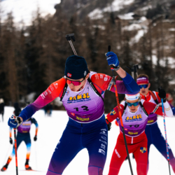 SAMSE N°8 FINALE,PEISEY, FRANCE - MARCH 15: ALIX BLONDEAU-TOINY of FRA March 15, 2026 in PEISEY, France. (Photo by Rodriguez Alexis / @Aleiks_photo)