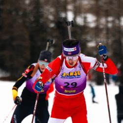 SAMSE N°8 FINALE,PEISEY, FRANCE - MARCH 15: MATHIS LAIN? of FRA March 15, 2026 in PEISEY, France. (Photo by Rodriguez Alexis / @Aleiks_photo)