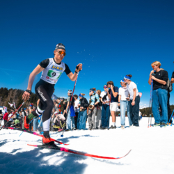 CHAMPIONNATS DE FRANCE DES CLUBS,LES SAISIES, FRANCE - APRIL 5: BURGAT-CHARVILLON Andrea April 5, 2026 in LES SAISIES, France. (Photo by Rodriguez Alexis / @Aleiks_photo)