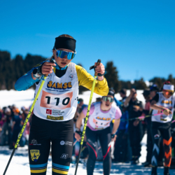 CHAMPIONNATS DE FRANCE DES CLUBS,LES SAISIES, FRANCE - APRIL 5: LOGIER Louisa April 5, 2026 in LES SAISIES, France. (Photo by Rodriguez Alexis / @Aleiks_photo)