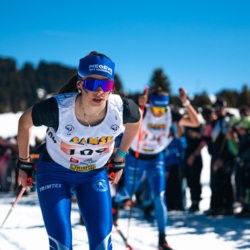 CHAMPIONNATS DE FRANCE DES CLUBS,LES SAISIES, FRANCE - APRIL 5: MAZZILLI Julia April 5, 2026 in LES SAISIES, France. (Photo by Rodriguez Alexis / @Aleiks_photo)