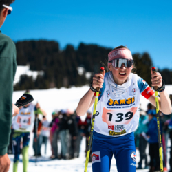 CHAMPIONNATS DE FRANCE DES CLUBS,LES SAISIES, FRANCE - APRIL 5: LACAS TERMIER Romy April 5, 2026 in LES SAISIES, France. (Photo by Rodriguez Alexis / @Aleiks_photo)