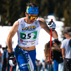 CHAMPIONNATS DE FRANCE DES CLUBS,LES SAISIES, FRANCE - APRIL 5: MATHIEU Quentin April 5, 2026 in LES SAISIES, France. (Photo by Rodriguez Alexis / @Aleiks_photo)