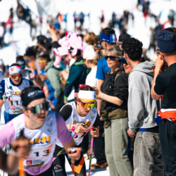 CHAMPIONNATS DE FRANCE DES CLUBS,LES SAISIES, FRANCE - APRIL 5: QUIBAT Laurine April 5, 2026 in LES SAISIES, France. (Photo by Rodriguez Alexis / @Aleiks_photo)