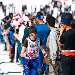 CHAMPIONNATS DE FRANCE DES CLUBS,LES SAISIES, FRANCE - APRIL 5: VALLET Lorelai April 5, 2026 in LES SAISIES, France. (Photo by Rodriguez Alexis / @Aleiks_photo)