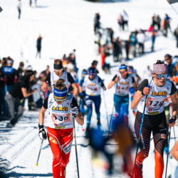 CHAMPIONNATS DE FRANCE DES CLUBS,LES SAISIES, FRANCE - APRIL 5: SIMEON Maelle April 5, 2026 in LES SAISIES, France. (Photo by Rodriguez Alexis / @Aleiks_photo)